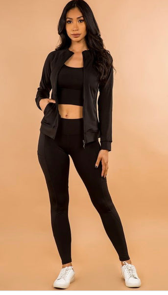 3 Piece Sports Tank Top set