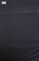 Plus Size High Waist Super Stretch Dark Blue Jeans