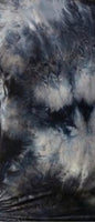 Black Tie Dye Cropped Hoodie 2 piece Set