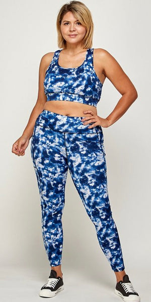 Plus size Active Wear Sports Set